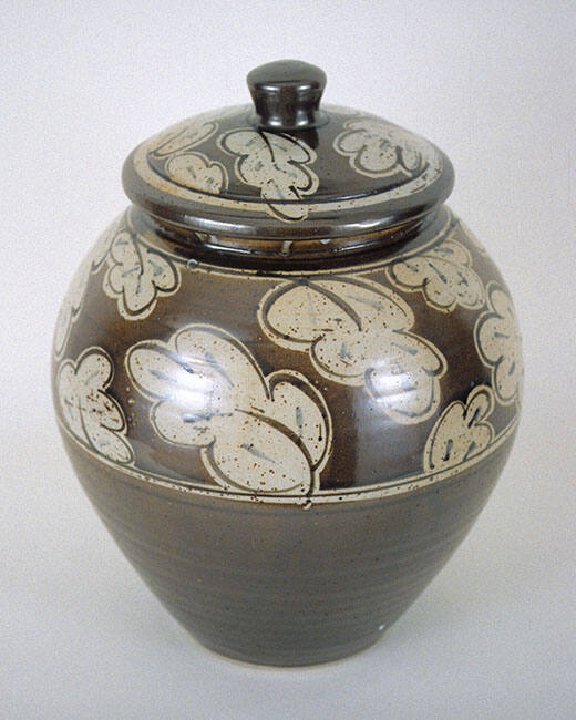 LIDDED JAR