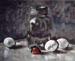 STILL LIFE WITH RED