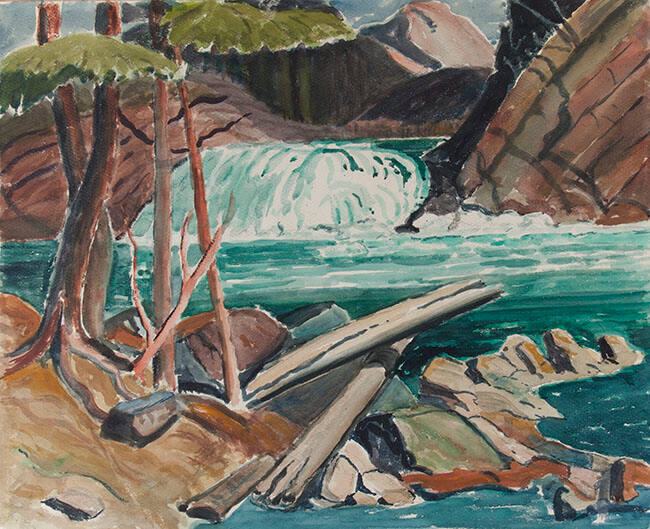 UNTITLED (BOW FALLS)