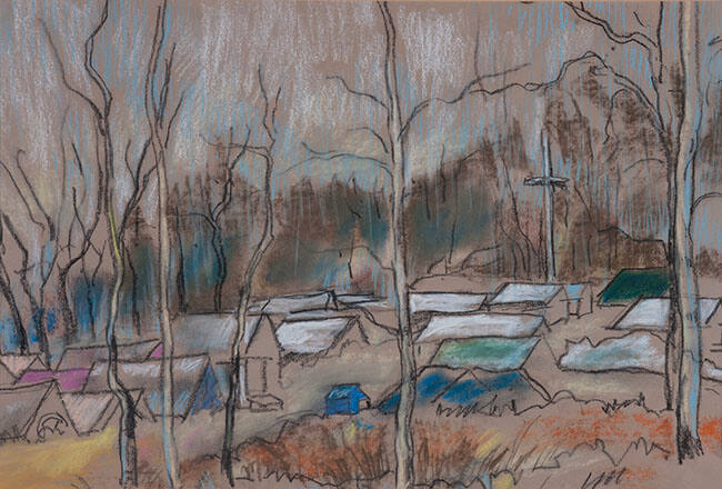 UNTITLED (GRAVE TENTS)