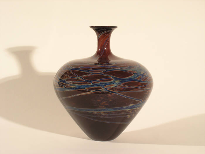 MARBELIZED VASE