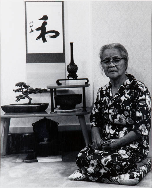 MRS. MATSUNO, JAPANESE ARTIFACTS, RAYMOND, ALBERTA