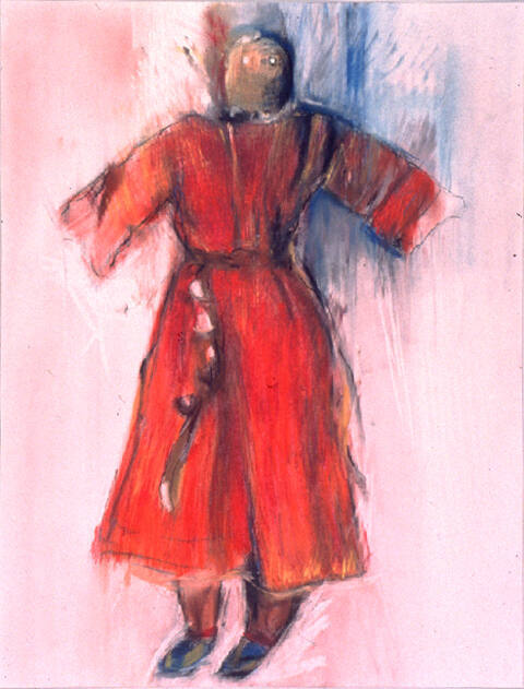 SIOUX DOLL ( RED )