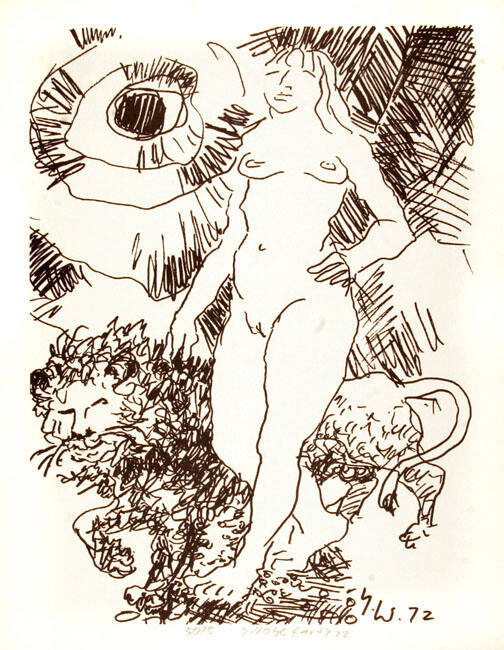 NUDE & LION