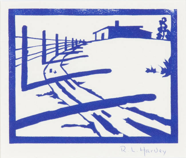 UNTITLED (ROAD WITH FENCE)