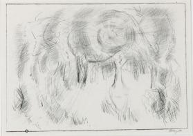 UNTITLED (LANDSCAPE WITH TREES AND SUN)