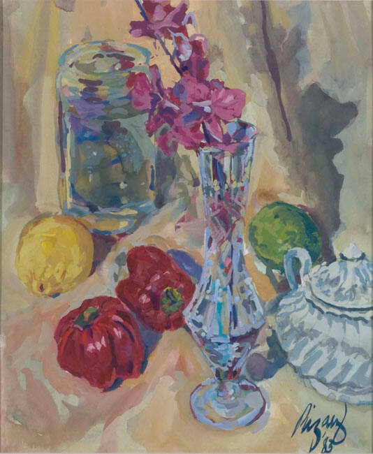 STILL LIFE WITH FLOWERS IN A VASE