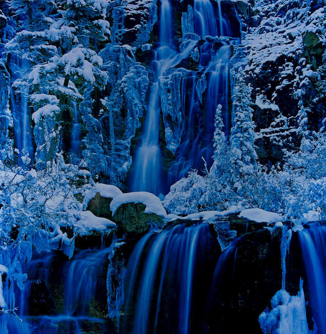 TANGLE CREEK FALLS, JASPER