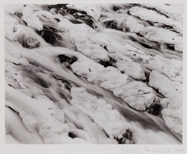 ICE, BOW FALLS, BANFF NATIONAL PARK