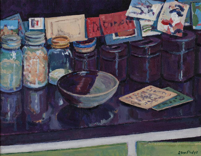 STILL LIFE WITH GREETING CARDS