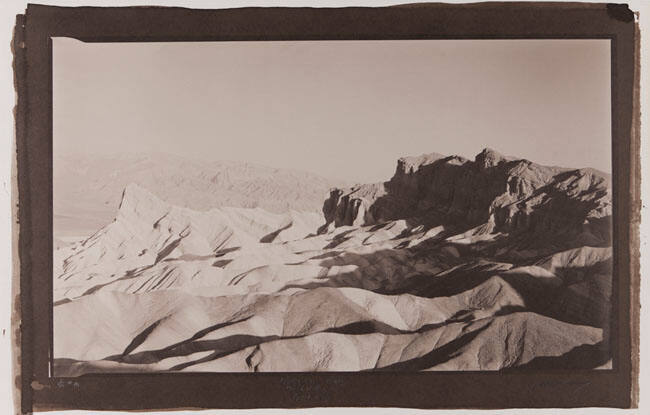 ZABRISKIE POINT, DEATH VALLEY, CALIFORNIA