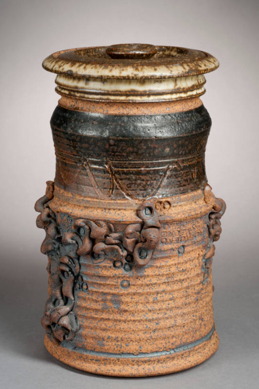 LIDDED JAR