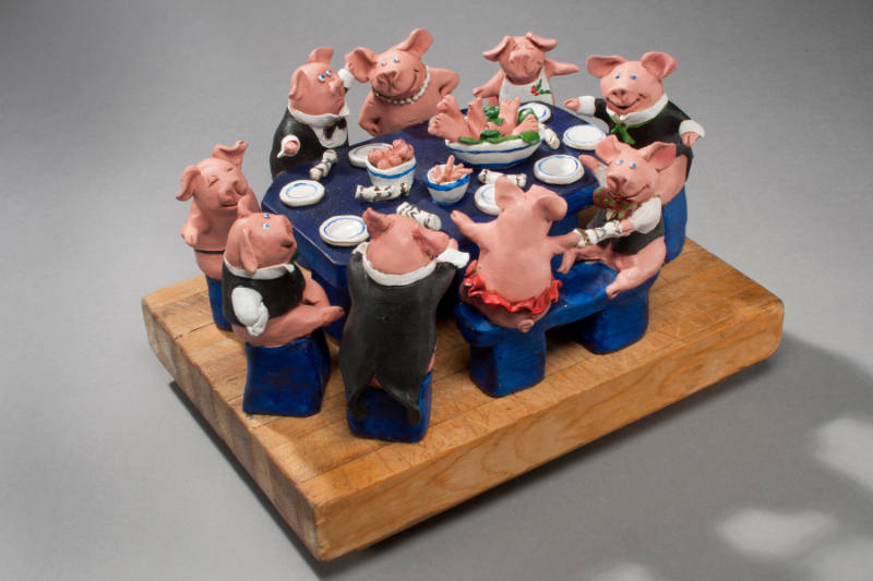 CIVILIZED YULE PIGS