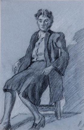 PORTRAIT OF MARION SEATED