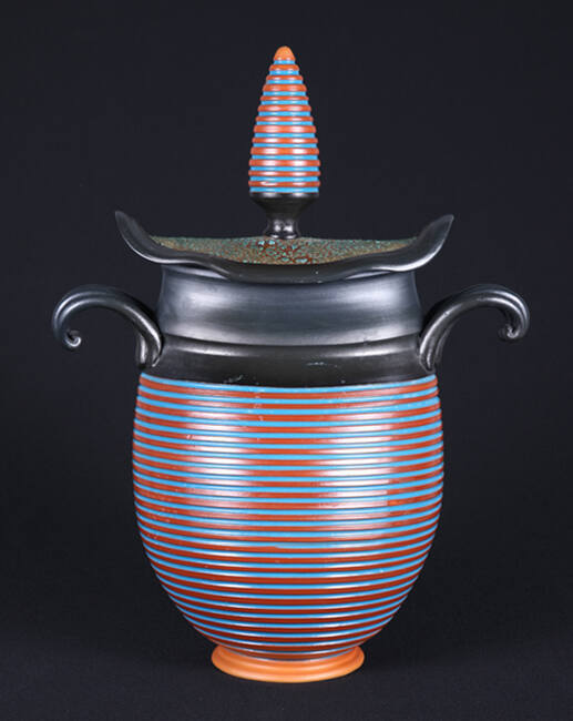 LIDDED JAR