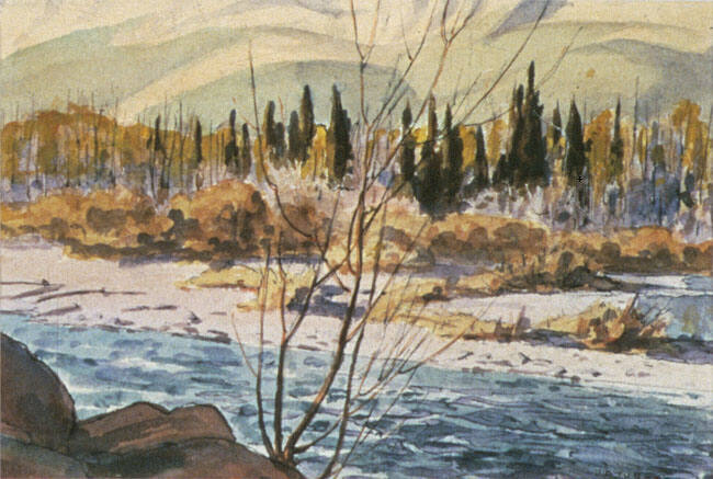 MOUNTAIN RIVER, JASPER