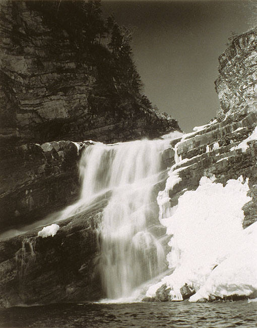 CAMERON FALLS, WATERTON LAKES, ALBERTA