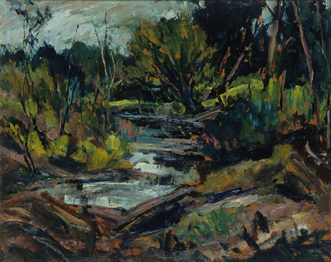 CREEK NEAR OKOTOKS