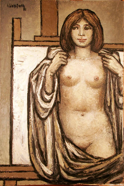 Untitled (Woman and Robe)