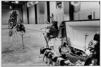 Funeral of Morris Crow