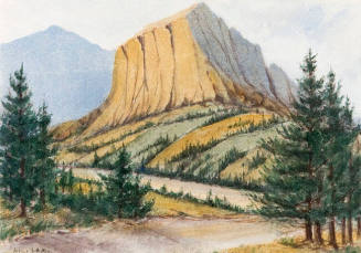 Yamnuska Mountain