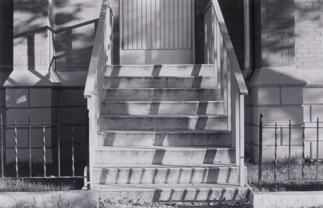 AFTERNOON ON CHURCH STEPS